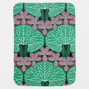 Art Nouveau Design #12 at Emporio Moffa Swaddle Blanket