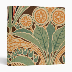 Art Nouveau Design #3 at Emporio Moffa 3 Ring Binder