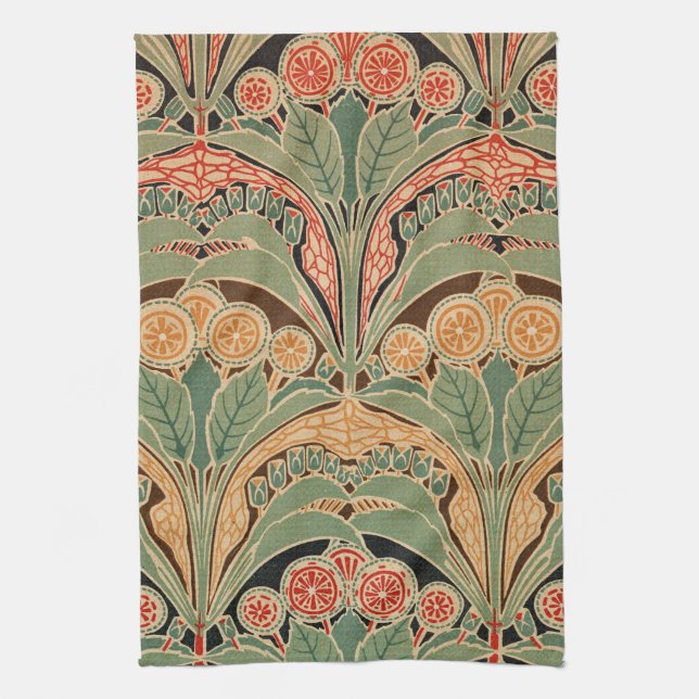 Art Nouveau Design #3 at Emporio Moffa Towel (Vertical)
