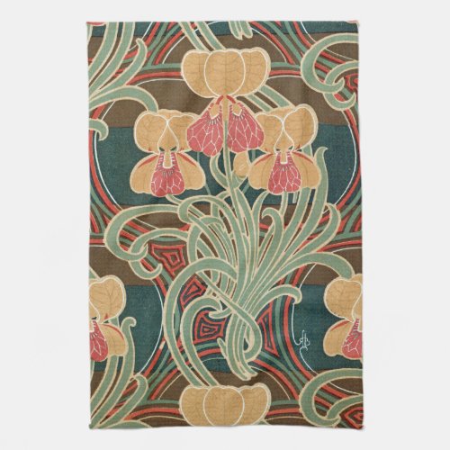 Art Nouveau Design 4 at Emporio Moffa Towel