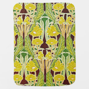 Art Nouveau Design #7 at Emporio Moffa Swaddle Blanket