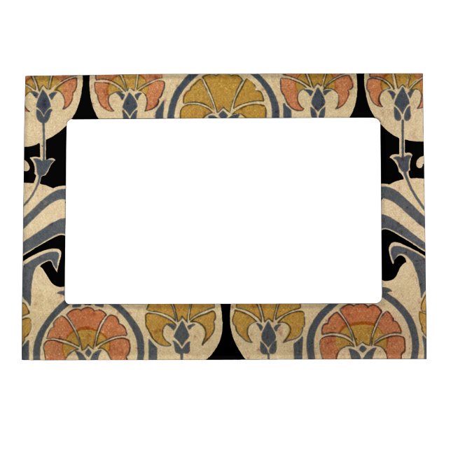 Art Nouveau Design #7 @ VictoriaShaylee Magnetic Photo Frame (Front)