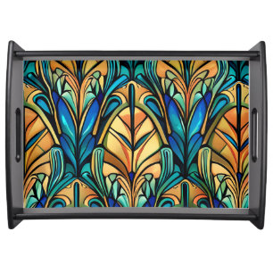 Art Nouveau design Serving Tray