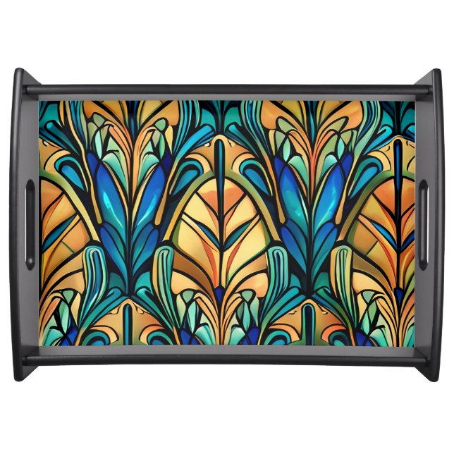 Art Nouveau design Serving Tray (Front)