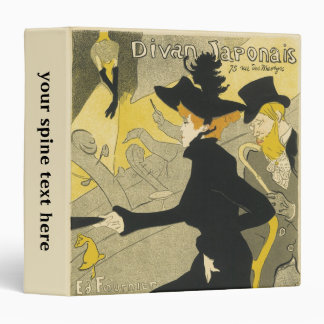 Art Nouveau, Divan Japonais by Toulouse Lautrec Binder