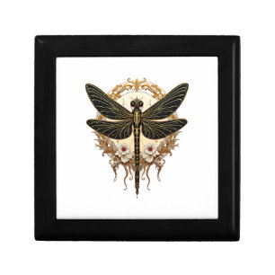Art Nouveau Dragonfly Elegant Steampunk Gift Box