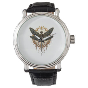 Art Nouveau Dragonfly Elegant Steampunk Watch