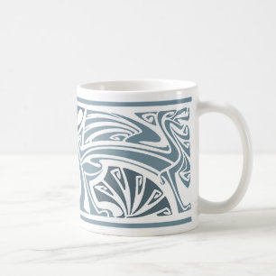 Art Nouveau Dragons Coffee Mug