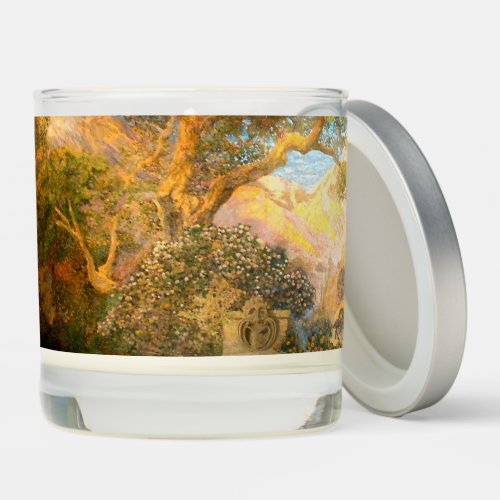 Art Nouveau Dream Garden by Maxfield Parrish Scented Candle