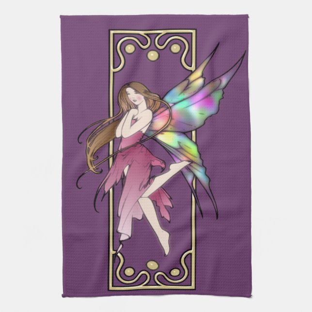 Art Nouveau Fairy Towel (Vertical)