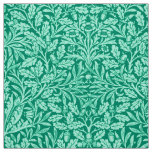 Art Nouveau Floral Damask, Turquoise and Aqua Fabric