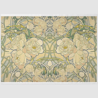 Art Nouveau Floral Decouage Paper