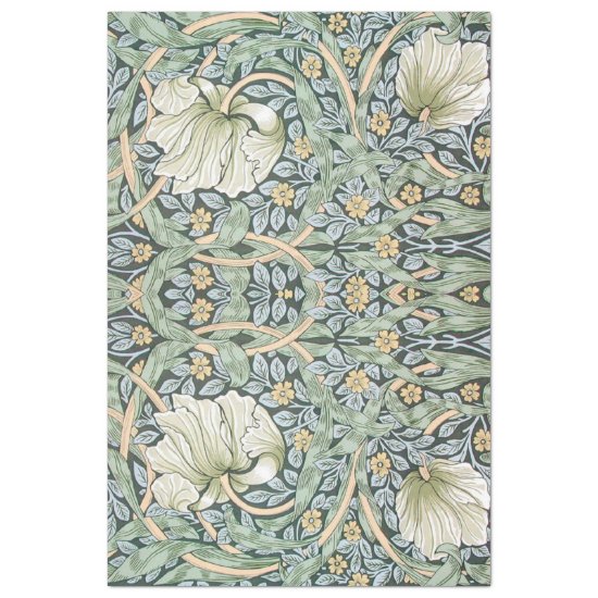 Art Nouveau Floral Decoupage Paper