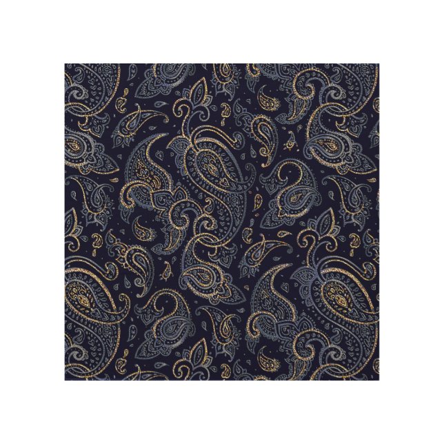 Art Nouveau Floral Denim Design (Front)