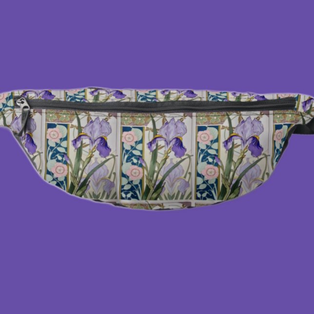 Art Nouveau Floral Fanny Pack (Creator Uploaded)
