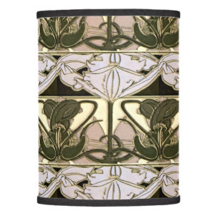Art Nouveau Floral Frieze by Alphonse Mucha Lamp Shade
