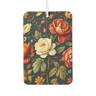 Art Nouveau Floral - Live life in full bloom Air Freshener