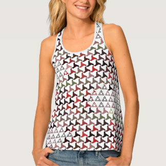 Art Nouveau Floral Pattern  Tank Top