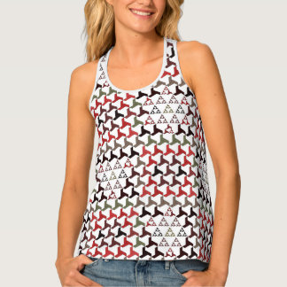Art Nouveau Floral Pattern  Tank Top
