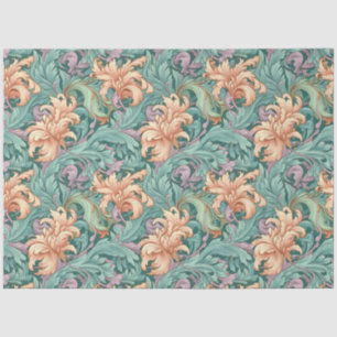 Art Nouveau Floral Wallpaper Design Decoupage Tissue Paper