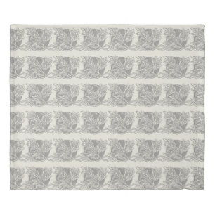 Art Nouveau Flower Floral minimalism Duvet Cover