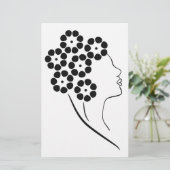 Art Nouveau Flower Girl (Standing Front)