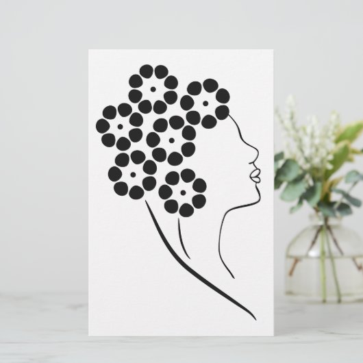 Art Nouveau Flower Girl (Standing Front)