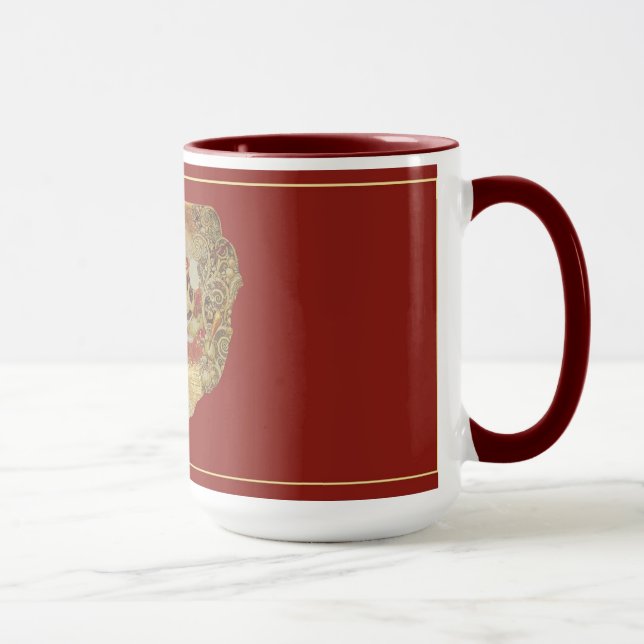 Art Nouveau Fragment Mug (Right)