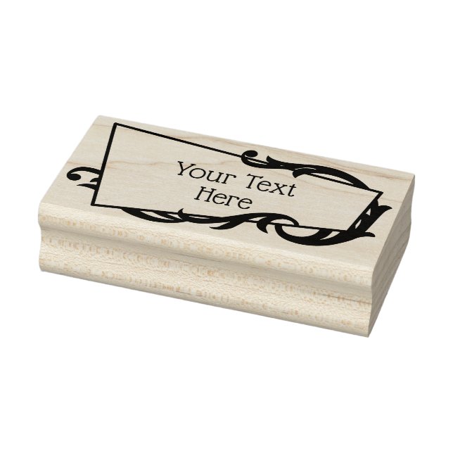 Art Nouveau Frame Rubber Stamp (Stamp)