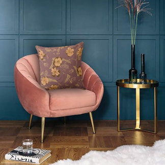 Art Nouveau Garden Muse Design Throw Pillow