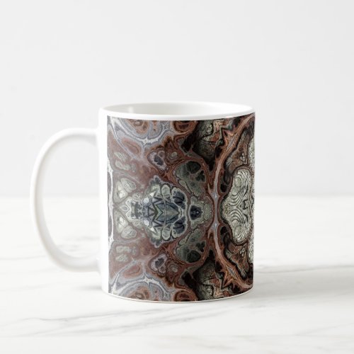 Art nouveau geometric vintage pattern  coffee mug