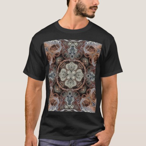 Art nouveau geometric vintage pattern  T_Shirt