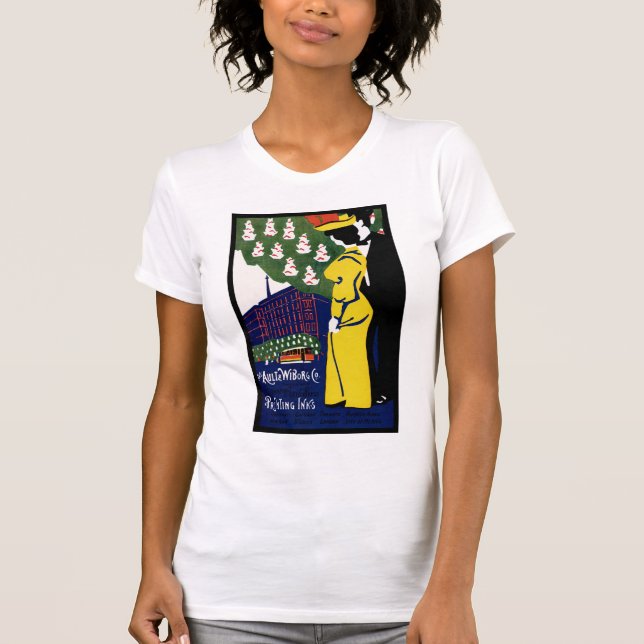 Art Nouveau Ink Ad T-Shirt (Front)