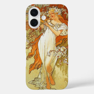 Art Nouveau  Inspired to Spring  iPhone 16 Case