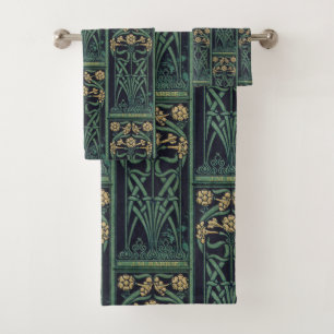 Art Nouveau J.M. Barrie Bath Towel Set