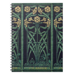 Art Nouveau J.M. Barrie Notebook