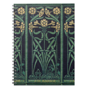 Art Nouveau J.M. Barrie Notebook