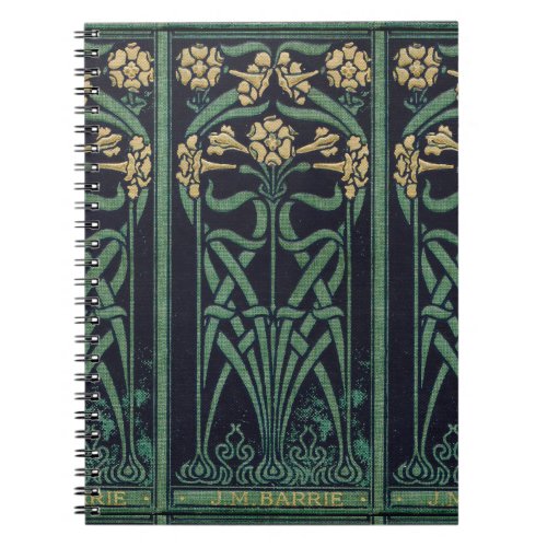 Art Nouveau JM Barrie Notebook