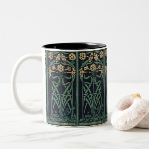 Art Nouveau JMBarrie  Two_Tone Coffee Mug