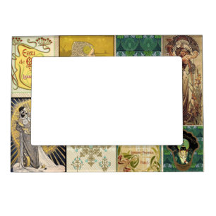 Art Nouveau Ladies  Magnetic Frame