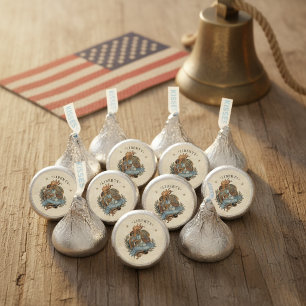 Art Nouveau Lady Liberty USA 250 Motif ID1303 Hershey®'s Kisses®