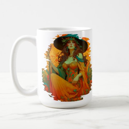 Art Nouveau Lammas Coffee Mug