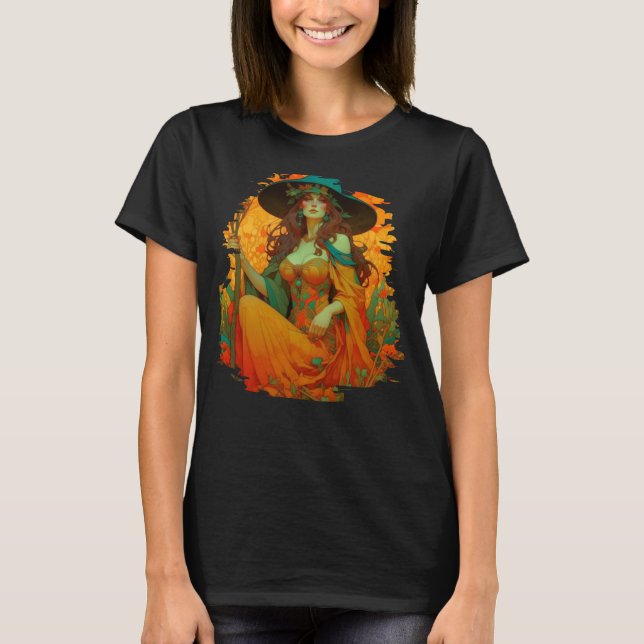 Art Nouveau Lammas T-Shirt (Front)