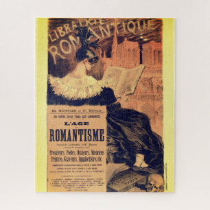 Art nouveau librairie romantique gothic grasset jigsaw puzzle