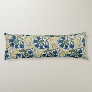 Art Nouveau Lily of the Valley Flower Verneuil Body Pillow