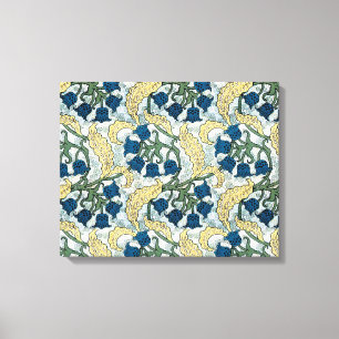 Art Nouveau Lily of the Valley Flower Verneuil  Canvas Print