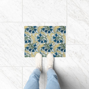 Art Nouveau Lily of the Valley Flower Verneuil  Doormat
