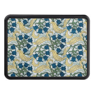 Art Nouveau Lily of the Valley Flower Verneuil  Hitch Cover