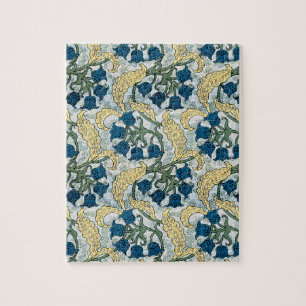 Art Nouveau Lily of the Valley Flower Verneuil  Jigsaw Puzzle