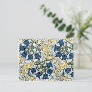 Art Nouveau Lily of the Valley Flower Verneuil Postcard